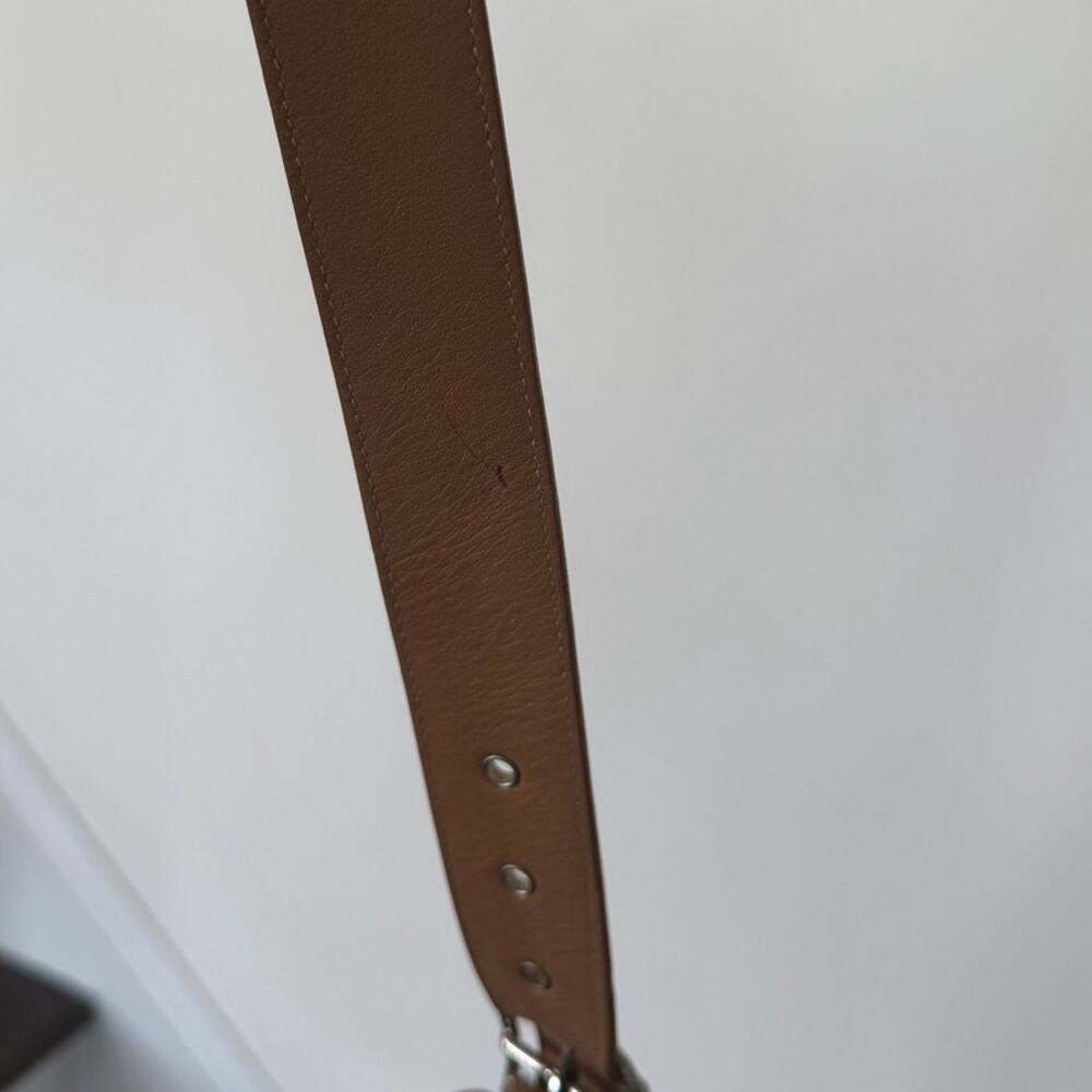 Coach Legacy Soho Tan Leather Bucket Hobo Crossbody Bag (Markings) - Picture 4 of 10
